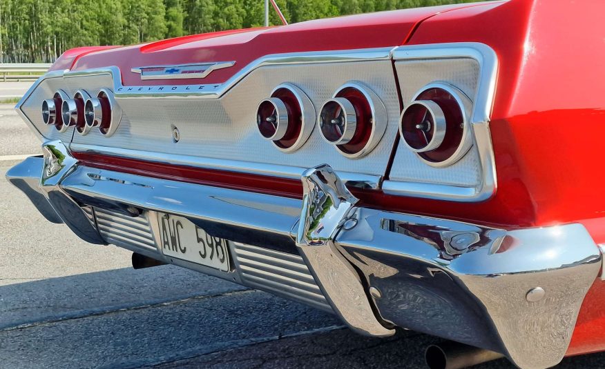 CHEVROLETImpala63 coupe A3Poster